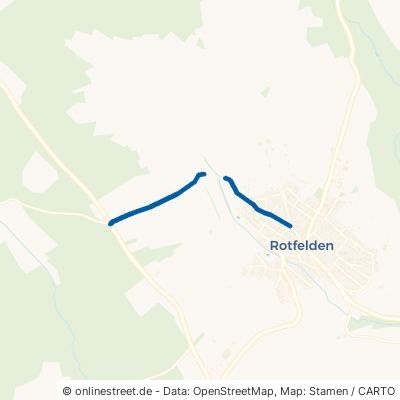 Wendener Weg Ebhausen Rotfelden 