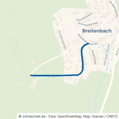 Bremerlingweg Siegen Breitenbach 