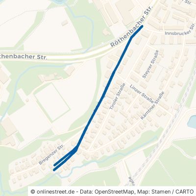 Salzburger Straße Lauf an der Pegnitz Lauf 