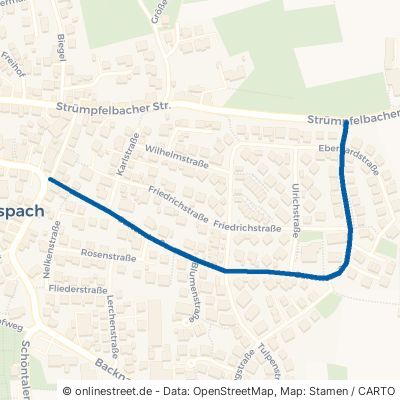 Gartenstraße 71546 Aspach Großaspach 