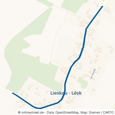 Lieskauer Dorfstraße Spremberg Lieskau 