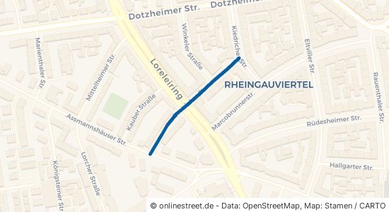 Oestricher Straße 65197 Wiesbaden Rheingauviertel