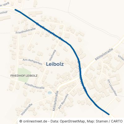 Großentafter Straße Eiterfeld Leibolz 