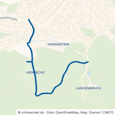 Hembecker Weg Hemer Deilinghofen 