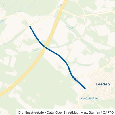Leedener Straße Tecklenburg Leeden 