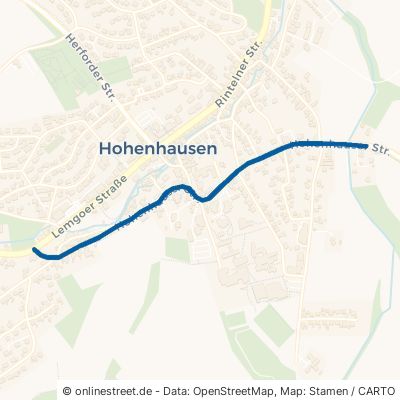 Hohenhauser Straße Kalletal Hohenhausen 
