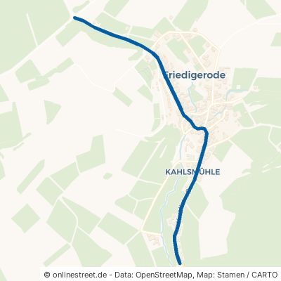 Knüllstraße Oberaula Friedigerode 