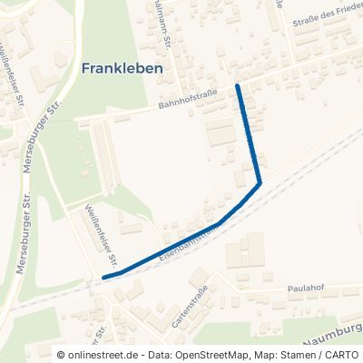 Eisenbahnstraße Braunsbedra Frankleben 