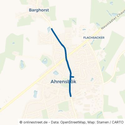 Plöner Straße Ahrensbök Barghorst 
