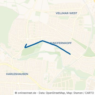 Wegmannstraße Kassel Jungfernkopf 
