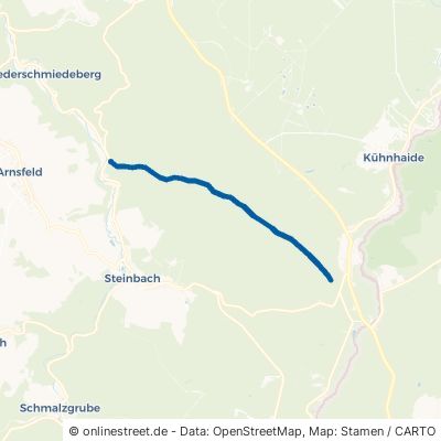 Haselbachweg Jöhstadt Steinbach 