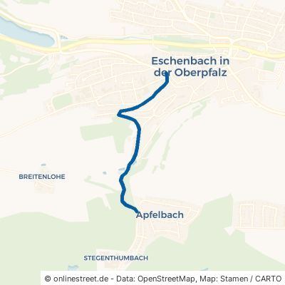 Stegenthumbacher Straße Eschenbach in der Oberpfalz Eschenbach 