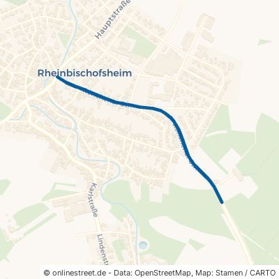 Renchener Straße Rheinau Rheinbischofsheim 