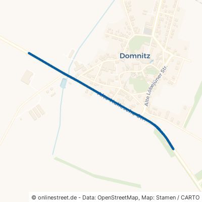 Alte Hallesche Straße Wettin-Löbejün Domnitz 