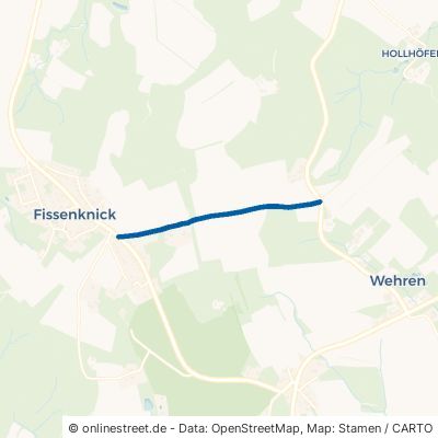 Eichendorffweg Horn-Bad Meinberg Fissenknick 