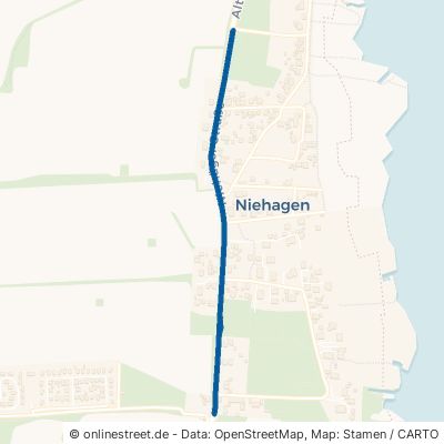 Niehäger Straße Ahrenshoop Niehagen 