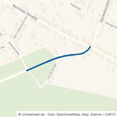 Wernsdorfer Straße Gosen-Neu Zittau Neu Zittau 