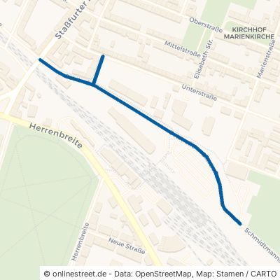 Oststraße Aschersleben 