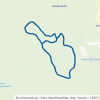 Skirollerstrecke Klingenthal 