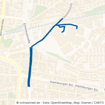 Weißenburger Straße Dortmund Mitte Innenstadt-Ost