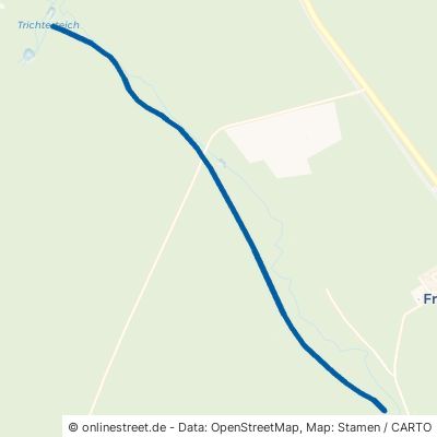 Waldweg Treuenbrietzen Frohnsdorf 
