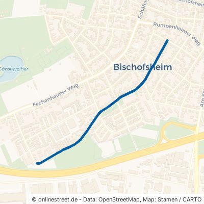 Rhönstraße Maintal Bischofsheim 