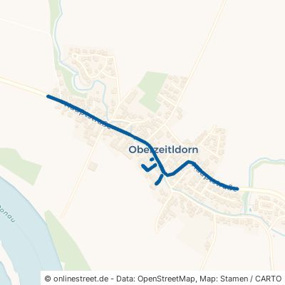 Hauptstraße Kirchroth Oberzeitldorn 