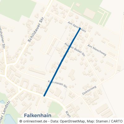 Zur Siedlung Lossatal Falkenhain 