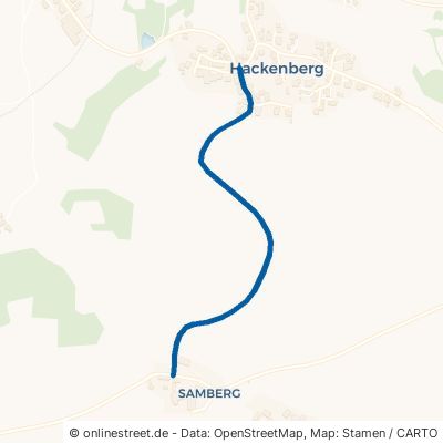 Samberger Straße Bernhardswald Hackenberg 