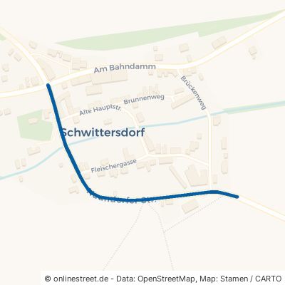 Naundorfer Straße Salzatal Schwittersdorf 