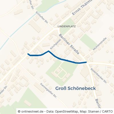 Schloßstraße Schorfheide Groß Schönebeck 