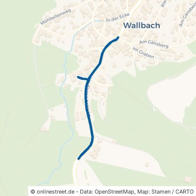 Untere Hauptstraße Meiningen Wallbach 