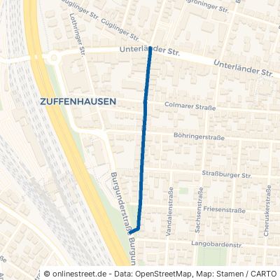 Elsässer Straße Stuttgart Zuffenhausen 