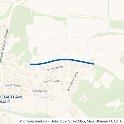 Kernerweg Öhringen Michelbach am Wald 