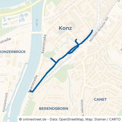 Bahnhofstraße Konz 