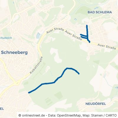 Gleesbergstraße Bad Schlema Schlema 