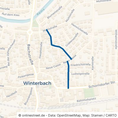 Seestraße Winterbach 