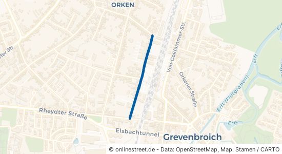Merkatorstraße Grevenbroich Orken 