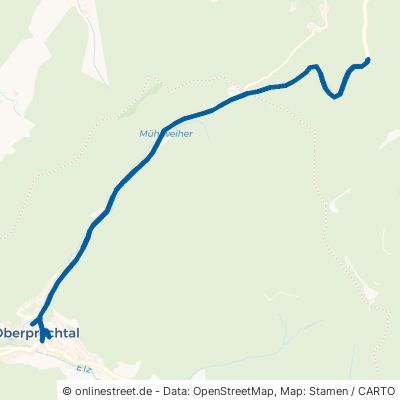 Landwasserstraße Elzach Oberprechtal 