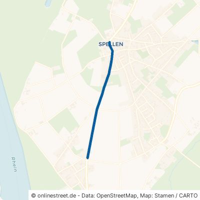 Mehrumer Straße Voerde (Niederrhein) Spellen 
