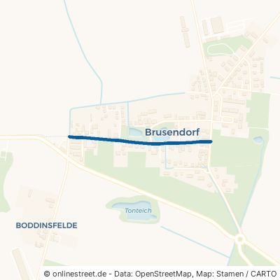 Straße Der Einheit Mittenwalde Brusendorf 