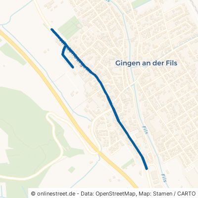 Hindenburgstraße Gingen an der Fils 