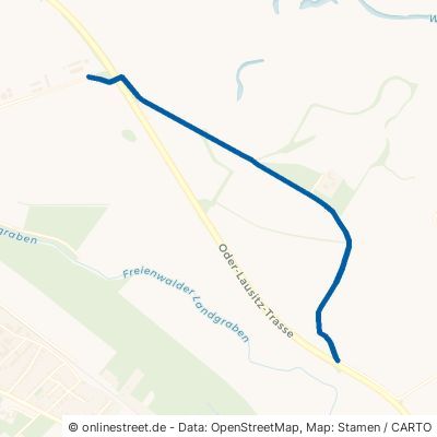 Flämmingsauer Weg Bad Freienwalde 