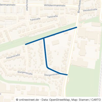 Schlägel-und-Eisen-Straße Recklinghausen Stadtmitte 