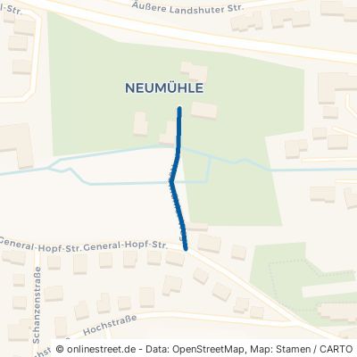 Neumühler Weg Mainburg Sandelzhausen 
