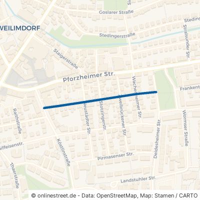 Germersheimer Straße 70499 Stuttgart Weilimdorf Weilimdorf