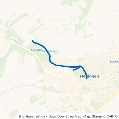 Gochsheimer Straße Oberderdingen Flehingen 
