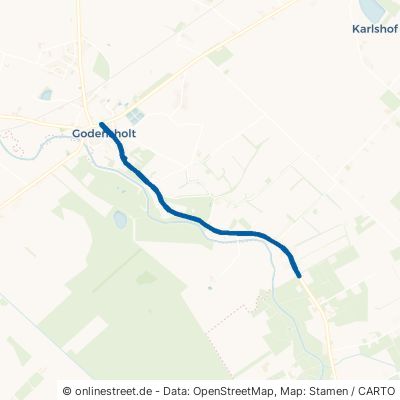 Edewechter Straße Apen Godensholt 
