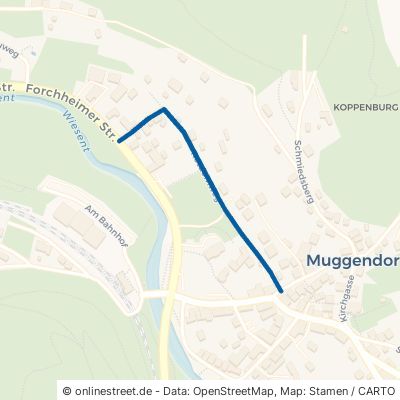 Rotdornweg Wiesenttal Muggendorf 