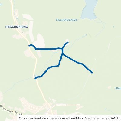 Klengelweg Altenberg Hirschsprung 